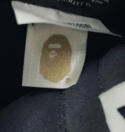 Bape Sta Black Pink Suede