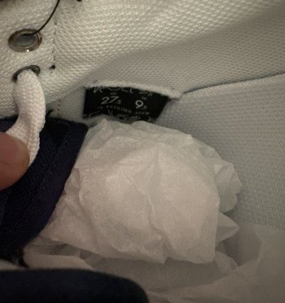 Bape Sta Canvas Navy Camo Size 9 5