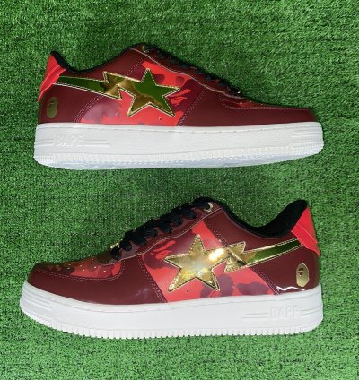 Bape Sta Chinese New Year Red Gold Size 11