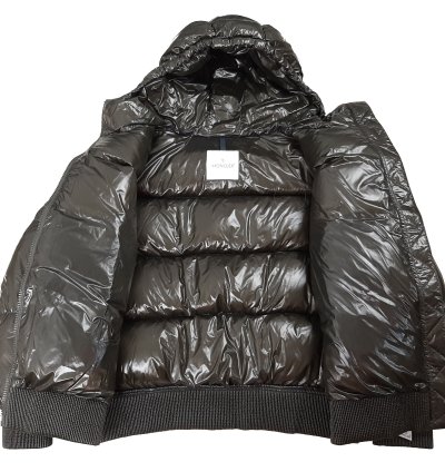Moncler Runio Down Jacket Green Size 3 Oversized Women