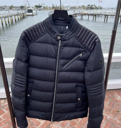 Moncler Samalens Down Biker Jacket