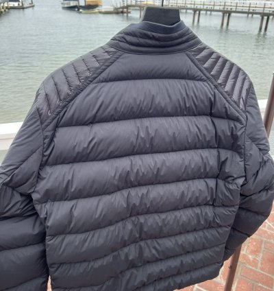 Moncler Samalens Down Biker Jacket