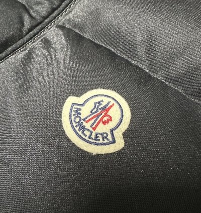 Moncler Sanbesan Mens Puffer Jacket Black Size 3 Large