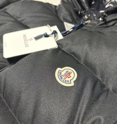 Moncler Sanbesan Mens Puffer Jacket Black Size 5 2xl 3xl
