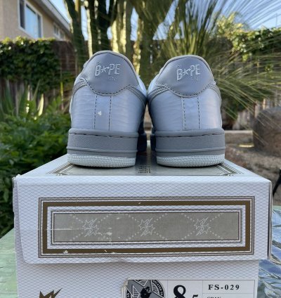 Bape Sta Kaws - Chomper Gray Ds 8 5