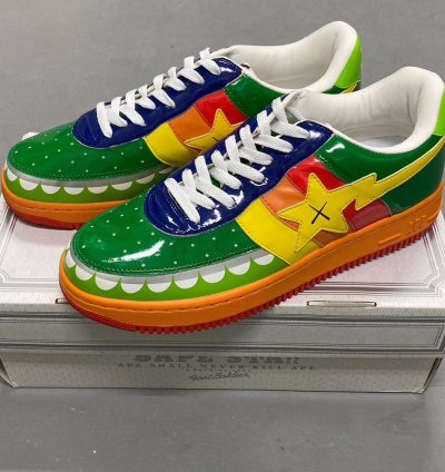Bape Sta Kaws 2006 Patent Leather