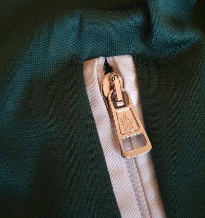 Moncler Track Jacket Rubbersided-logo-patch Zip Through