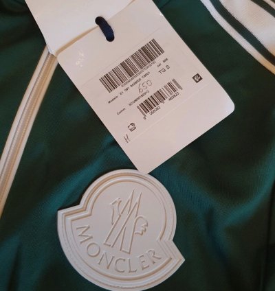 Moncler Track Jacket Rubbersided-logo-patch Zip Through