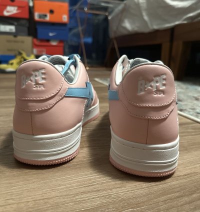 Bape Sta Low - Pastel Pink