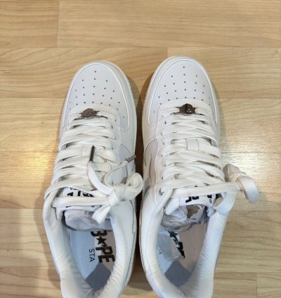 Bape Sta Low - White