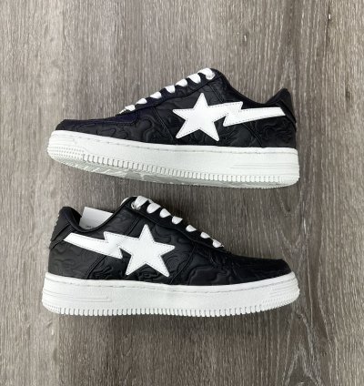 Bape Sta Low 3 Line Camo black