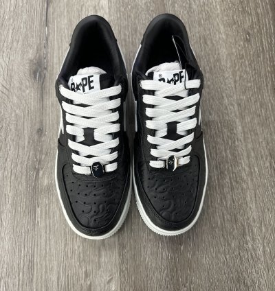 Bape Sta Low 3 Line Camo black