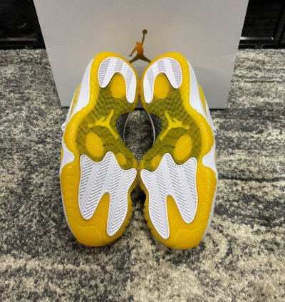 Nike Air Jordan 11 Retro Low yellow Snakeskin