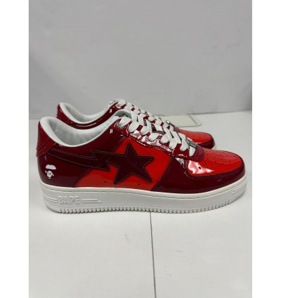Bape Sta Low Camo Combo Red Size 9
