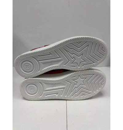 Bape Sta Low Camo Combo Red Size 9