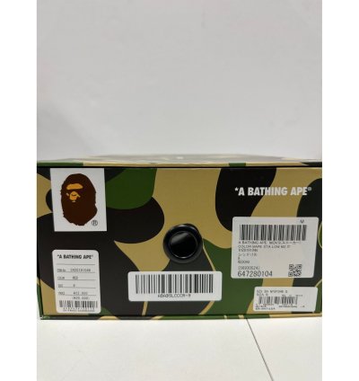 Bape Sta Low Camo Combo Red Size 9