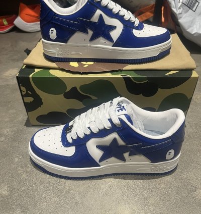 Bape Sta Low College Blue