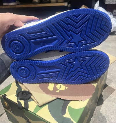 Bape Sta Low College Blue