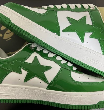 Bape Sta Low Green 2022 Sz8 5