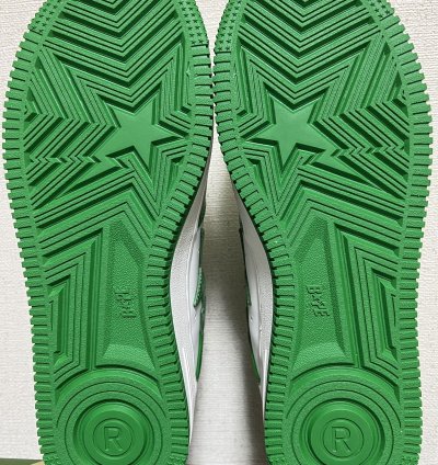 Bape Sta Low Green 2022 Sz8 5
