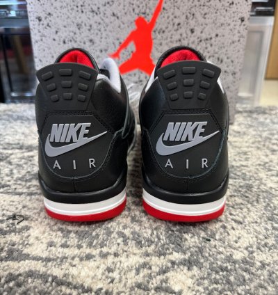 Nike Air Jordan 4 Retro Bred Reimagined