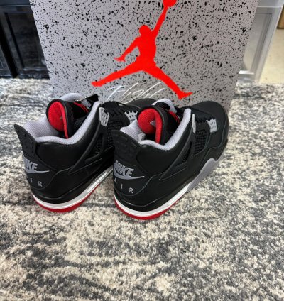 Nike Air Jordan 4 Retro Bred Reimagined