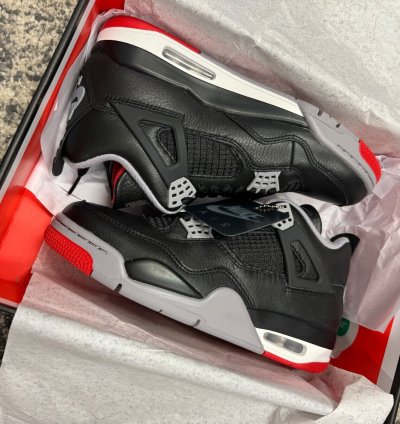 Nike Air Jordan 4 Retro Bred Reimagined