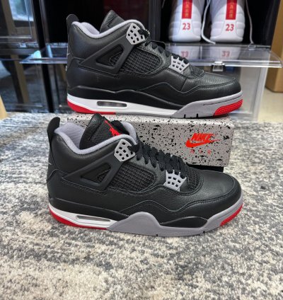 Nike Air Jordan 4 Retro Bred Reimagined