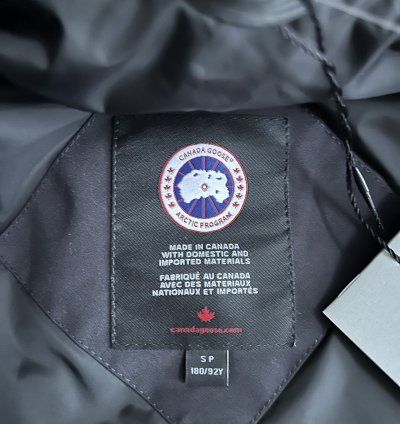 Navy Blue Canada Goose Vest