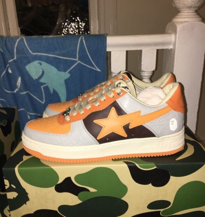 Bape Sta Low Orange