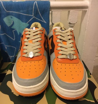 Bape Sta Low Orange