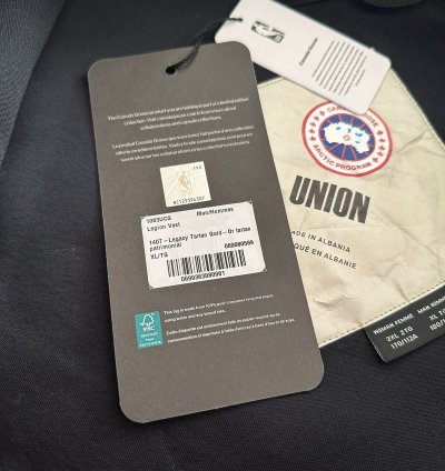 Nba Union La Legion Tartan Gold Fleece Vest