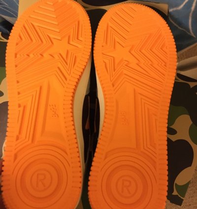 Bape Sta Low Orange