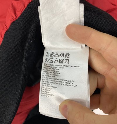 Never Worn Canada Goose Puffer Winter Jacket Doore Hoody