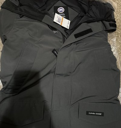 New Canada Goose Graphite Langford Parka