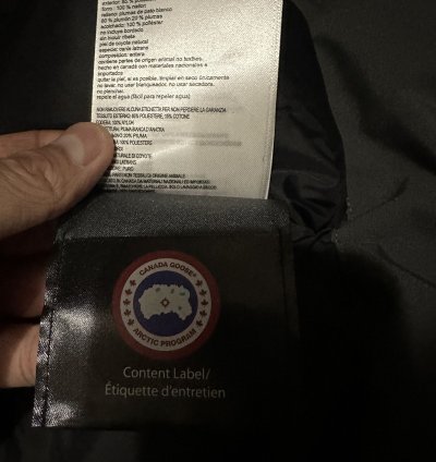 New Canada Goose Graphite Langford Parka