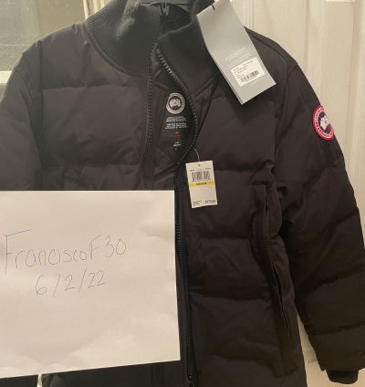 New Canada Goose Woolford Down Jacket