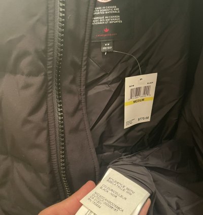 New Canada Goose Woolford Down Jacket