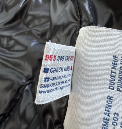 New Moncler Bea Drape Puffer Jacket