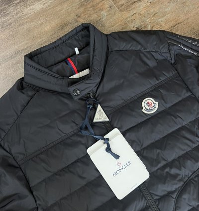 New Moncler Jacket Puffer Black Alkap Brand New