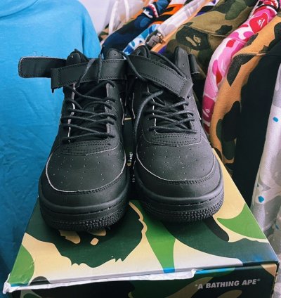 Bape Sta Mid Black