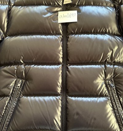 New Moncler Maya Fur Trim Jacket Size 4 detachable Hood