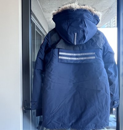 New- Erickson Parka In Blue Style And Warmth In One