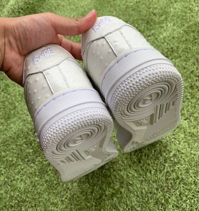 Bape Sta Ostrich White