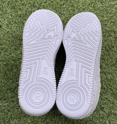 Bape Sta Ostrich White
