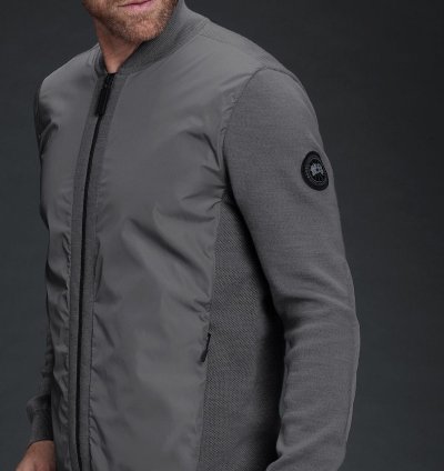 Nwt Black Label Iron Grey Windbridge Full-zipper Jacket