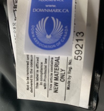 Nwt Canada Goose Brookvale Down Jacket Black Label Xs