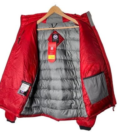 Nwt Mens Canada Goose Lodge Down Puffer Jacket Redwood Sequo