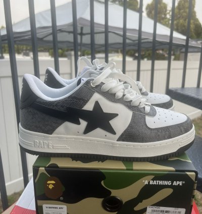 Bape Sta Snake Skin