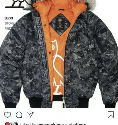 Ovo Canada Goose Digi Camo Bomber
